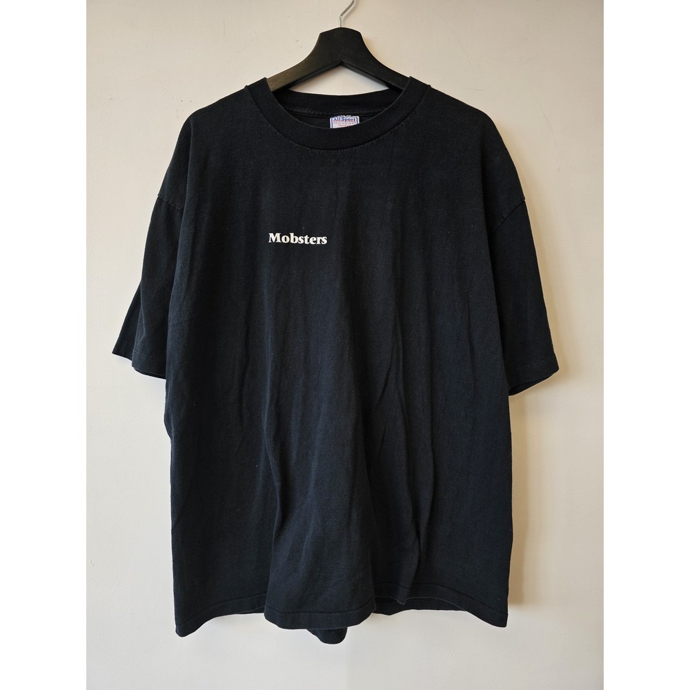 Vintage Mobsters Shirt‎ Mens XL D'Agostino's Chicago Restaurant AllSport 90s USA